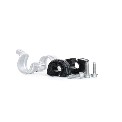 Bilde av FEBI BILSTEIN 39648 Reparasjonssett, stabilisatorlager bakaksel med holder skruer VOLKSWAGEN: Touran I, Passat B6 Variant, Sedan