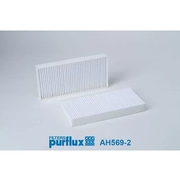 Bilde av PURFLUX AH569 2 Kupéfilter pollenfilter 180 91 20 JEEP: GRAND CHEROKEE 3