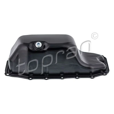Bilde av TOPRAN 208 614 Bunnpanne med oljeplugg stålplate FIAT: 500 Hatchback, FORD: KA Hatchback