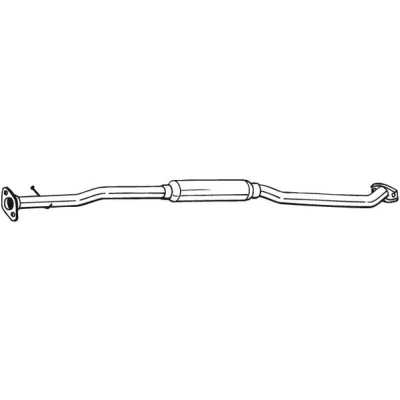 Bilde av Mellomlyddemper, suzuki ignis i, wagon r+ halvkombi, 1425080G00, 1425083E00