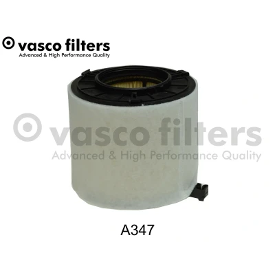 Bilde av DAVID VASCO A347 Luftfilter 152mm 180mm sylindrisk Filterinnsats med forfilter AUDI: A4 B9 Avant, Allroad, A5 Sportback