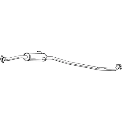 Bilde av Midtre eksospotte BOSAL 291 415