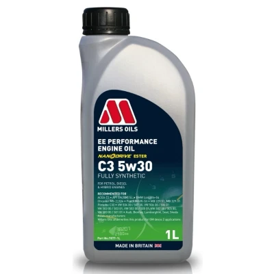 Bilde av Millers Oils Ee Performance C3 5W 30 1l Motorolje 7877 1 VOLKSWAGEN: Multivan 5 (7HM, Transporter 5, Bus, BMW: Touring, X3