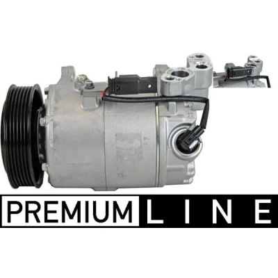 Bilde av MAHLE ORIGINAL ACP 1383 000P Kompressor 6VS14e 12 PAG 46 SP A2 R 1234yf, 134a uten magnetkobling oljeutslippsskrue BMW: X3