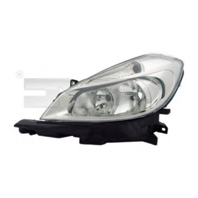 Bilde av TYC 20 0794 15 2 Frontlykter venstre H7/H7 for høyrekjøring med elektromotor RENAULT: CLIO III Grandtour, 3