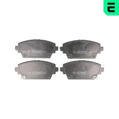 Bilde av OPTIMAL BP 10311 Bremseklosser framaksel med akustisk slitasjevarsel NISSAN: Primera Stasjonsvogn, HONDA: Accord 6 Limousine,