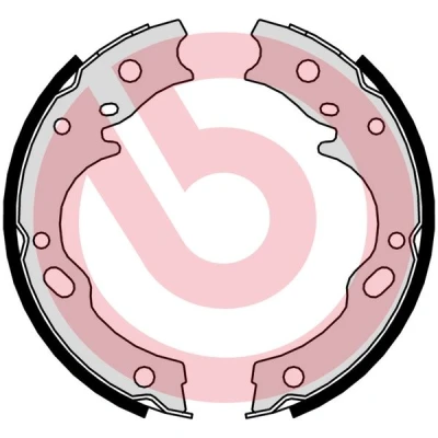 Bilde av BREMBO S 34 509 Handbromsbackar