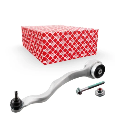 Bilde av FEBI BILSTEIN 45091 Bærebru med tilleggsmateriale lager, støtte / styreledd framaksel venstre, foran Casterstag Aluminium 16 BMW: 3 Sedan
