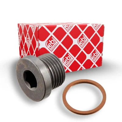 Bilde av FEBI BILSTEIN 31704 Oljeplugg Stål 8 med tetningsring BMW: 1 Hatchback, 5 Touring, X5