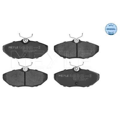 Bilde av MEYLE 025 234 2417 Bremseklosser ORIGINAL Quality bakaksel ekskl. slitasjevarselkontakt med antihyle blikk JAGUAR: XJ Sedan, S Type