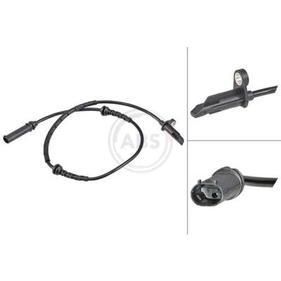 Bilde av A.B.S. 31056 ABS sensor aktiv 695 svart BMW: 2 Active Tourer, Gran MINI: Countryman