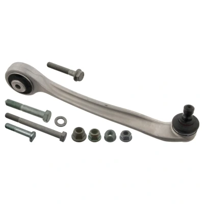 Bilde av FEBI BILSTEIN 40746 Bærebru med tilleggsmateriale lager, støtte / styreledd øvre, framaksel høyre, foran Casterstag Aluminium