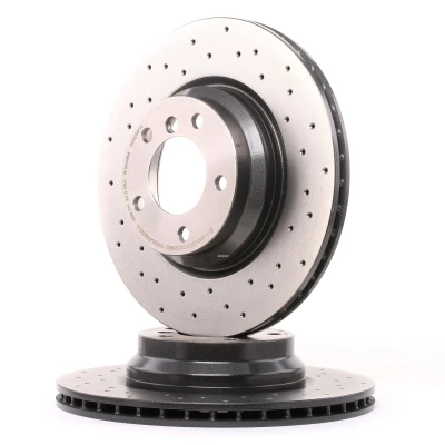 Bilde av BREMBO XTRA LINE 09.A259.1X Bremseskiver 330 24 5 perforert / ventilert belagt høy karbon med skruer BMW: 3 Touring, Sedan, X1