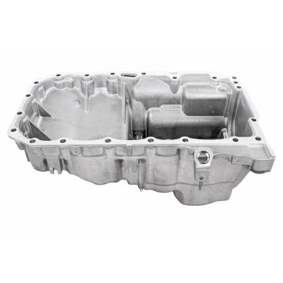 Bilde av VAICO V20 4070 Bunnpanne med oljeplugg hull for oljenivåmåler Aluminium BMW: 3 Coupé, 1 Hatchback