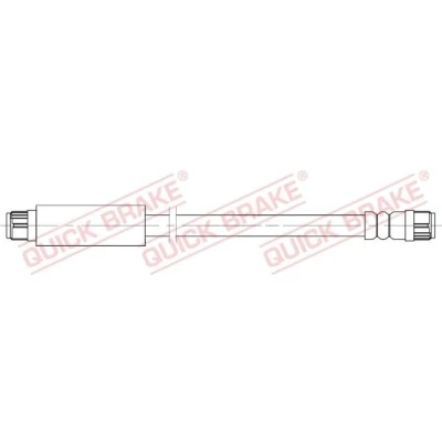 Bilde av QUICK BRAKE 22.318 Bremseslange 265 M10x1 PEUGEOT: Expert II Tepee, CITROËN: Jumpy MPV, Van