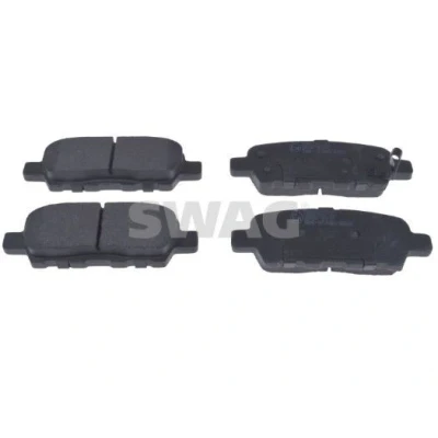 Bilde av SWAG 33 10 5347 Bremseklosser bakaksel med akustisk slitasjevarsel NISSAN: Leaf I, II, X Trail, INFINITI: FX SUV