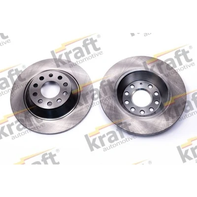 Bilde av KRAFT 6050208 Bremseskiver 302, 302,0 12,0 5 fullt ut AUDI: A6 C6 Avant, Sedan