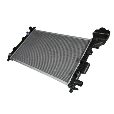 Bilde av THERMOTEC D7M012TT Radiator Aluminium, plast for kjøretøy med/uten klimaanlegg 600 375 26 manuell / automatikk som tillegg Kjøleribber loddet