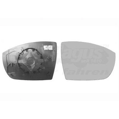 Bilde av VAN WEZEL 1869838 Speilglass høyre FORD: Galaxy Mk2 MPV