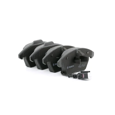 Bilde av BOSCH 0 986 424 797 Bremseklosser Low Metallic med integrert slitasjesensor antihyle blikk, kolbleklips, montageanvisning