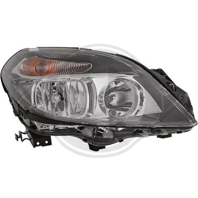 Bilde av DIEDERICHS 1686082 Frontlykter høyre W5W, PY21W, H7/H7 Halogen med blinklys, fjærnlys for høyrekjøring lyspære