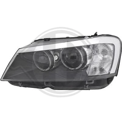 Bilde av DIEDERICHS 1276985 Frontlykter venstre LED, D1S Bi Xenon uten tilbehør med motor for høydejustering hovedlys