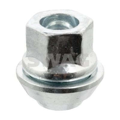 Bilde av SWAG 50 90 7176 Hjulmutter Konisk sete F 19 FORD: Transit Connect Mk1 Van, MONDEO 3 Kombi, Focus 2