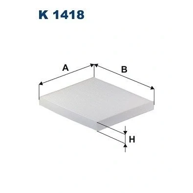 Bilde av FILTRON K 1418 Kupéfilter Partikkelfilter 288 245 30 VOLVO: XC40, POLESTAR: Polestar 2