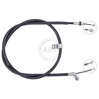 Bilde av Kabel, parkeringsbremse, Høyre bak, nissan tiida halvkombi, sedan, 36530 EM10A