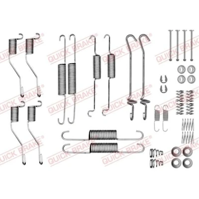 Bilde av QUICK BRAKE 105 0852 Tilbehørsett, bremsesko MAZDA: B Serie Pick up