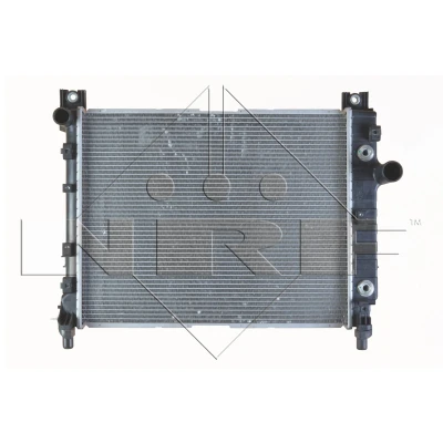 Bilde av NRF 58367 Radiator Aluminium 597 475 27 med påbyggingsdeler Kjøleribber loddet