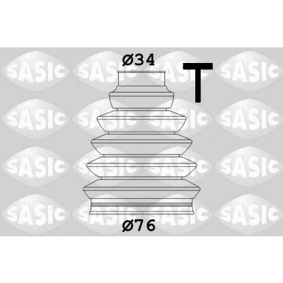 Bilde av SASIC 1904033 Drivakselmansjett framaksel, hjulside Termoplast