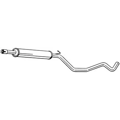 Bilde av Midtre lydpotte BOSAL 284 999
