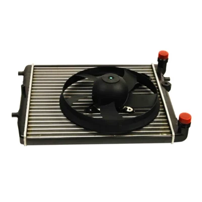 Bilde av MAXGEAR AC230036 Radiator Aluminium 415 430 23 Kjøleribber satt sammen mekanisk SKODA: Fabia 2, 1 Combi, VOLKSWAGEN: Polo IV Hatchback