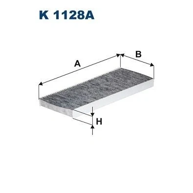 Bilde av FILTRON K 1128A Kupéfilter Karbonfilter 404 165 30 PEUGEOT: Expert I Van, 807, CITROËN: Jumpy MPV