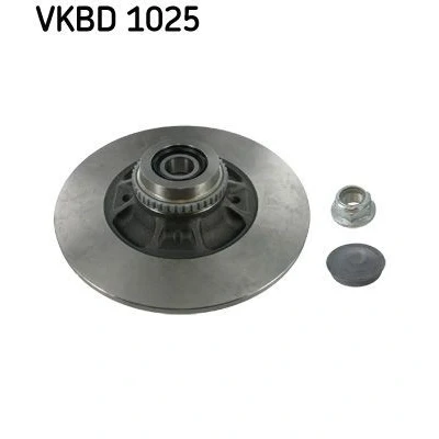 Bilde av SKF VKBD 1025 Bremseskiver 238 8 4 fullt ut med integrert hjullager, magnetisk senorring RENAULT: CLIO 2