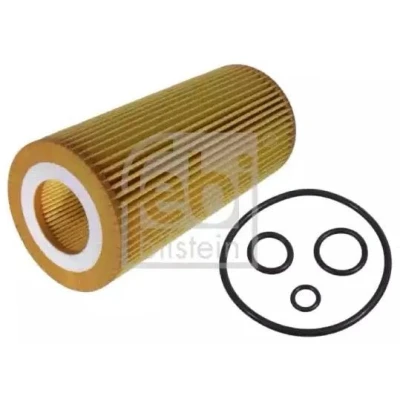 Bilde av FEBI BILSTEIN 101328 Oljefilter med tetningsring Filterinnsats MERCEDES BENZ: G Klasse SUV, SL Cabrio, S Sedan