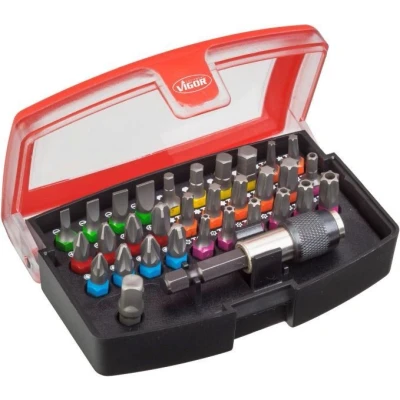Bilde av VIGOR V5019 Sett, skrutrekkerbits 32
