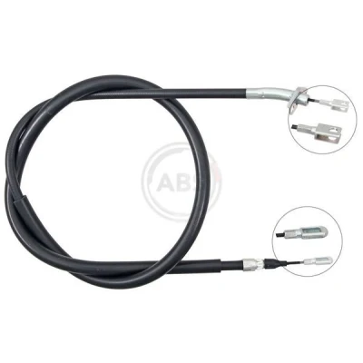 Bilde av Kabel, parkeringsbremse, Bakre venstre, mercedes benz, 667 420 46 85, A 85