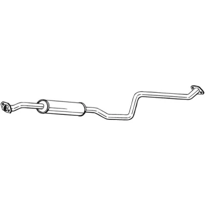 Bilde av Mellomlyddemper, mazda 323 f vi, s ZL0640300A