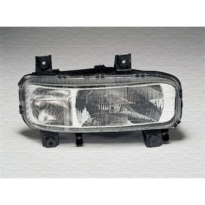 Bilde av MAGNETI MARELLI 712380061129 Frontlykter høyre H4 Halogen for høyrekjøring MERCEDES BENZ: ATEGO 2