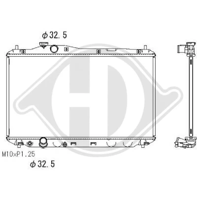 Bilde av DIEDERICHS DCM2202 Radiator 377 651 16 Climate