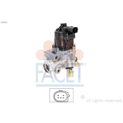 Bilde av FACET 23.0124 EGR Ventil FIAT: Ducato III Flatvogn lastebil / Chassis, Van, Minibuss