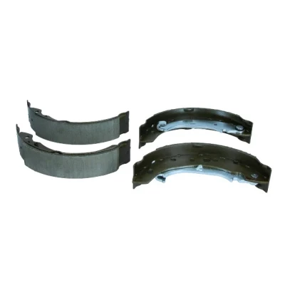 Bilde av MAXGEAR 19 3474 Bremsesko bakaksel 203 38 med håndbremsarm PEUGEOT: 206 SW, Hatchback