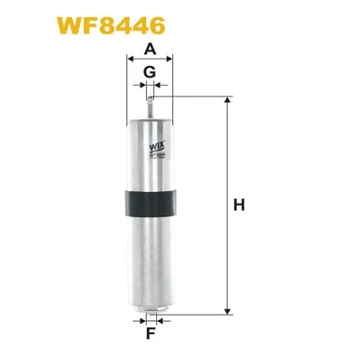 Bilde av Drivstoffilter WIX FILTERS WF8446