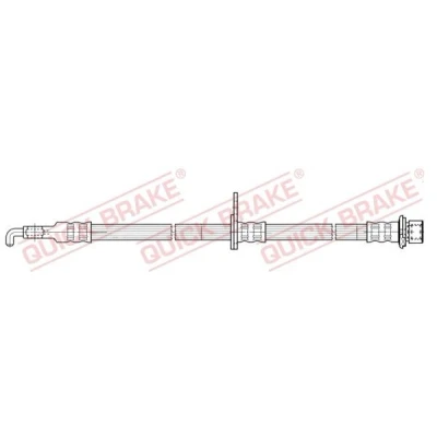 Bilde av QUICK BRAKE 50.828 Bremseslange 510 TOYOTA: Aygo, PEUGEOT: 107 Hatchback