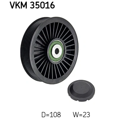 Bilde av SKF VKM 35016 Styrerulle MERCEDES BENZ: E Klasse T modell, GLK, Sedan, OPEL: Vectra C CC
