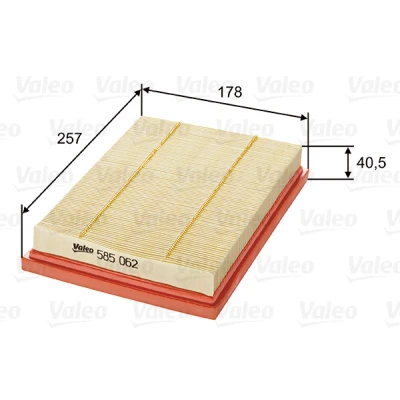 Bilde av Luftfilter VALEO 585062