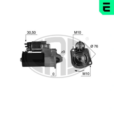 Bilde av ERA 220412A Starter 12 1,4 9 VOLVO: V50