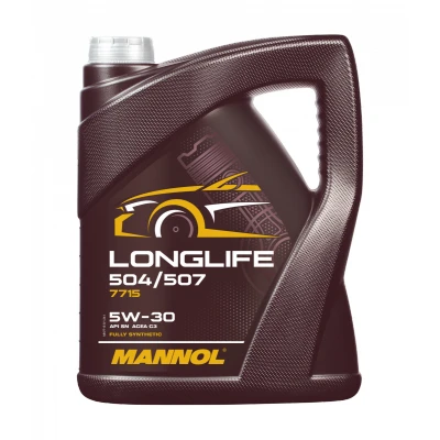 Bilde av Mannol Longlife 504/507 5W 30 5l Motorolje MN7715 5ME BMW: 5 Touring, X3, VOLKSWAGEN: Multivan (7HM, Transporter 5, Bus